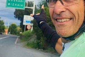 Un burrianense es llança a donar la volta a Espanya amb bici per un repte solidari - (foto 3) Un burrianense es llança a donar la volta a Espanya amb bici per un repte solidari - (foto 3)