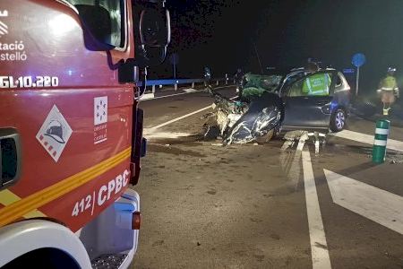 Una grave colisión múltiple en Morella deja dos muertos y cuatro heridos Una grave colisión múltiple en Morella deja dos muertos y cuatro heridos