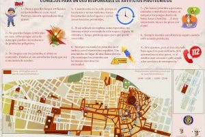 Villena impulsa una campaña de concienciación en el uso de pirotecnia en Fiestas - (foto 2)
