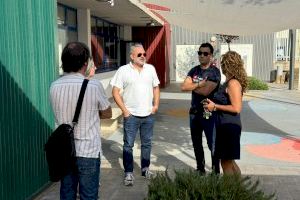 Sagredo supervisa la puesta a punto de los centros educativos que recibirán un total de 17.315 estudiantes, el próximo lunes en Paterna - (foto 2)