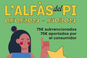 Hoy comienza una nueva campaña ‘Bono Consumo’ en l’Alfàs del Pi