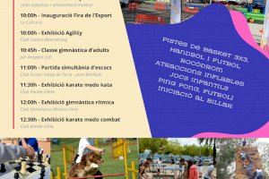 Los clubes deportivos de Llíria se dan cita en la Fira de l’Esport - (foto 2)