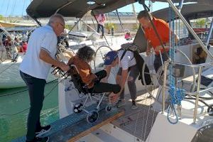 Más de 150 personas con diversidad funcional vivirán una jornada de navegación en Valencia en el evento ‘Barco inclusivo’ - (foto 4)