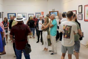 Demetrio ha inaugurado la citada exposición en la Casa de Cultura de Pilar de la Horadada - (foto 2)