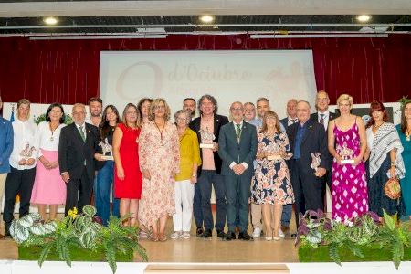 Alboraya celebra el 9 d'Octubre con la entrega de siete galardones