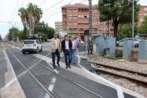 Burjassot solicita al conseller de Infraestructuras la revisión del soterramiento y del nivel acústico de la CV-35