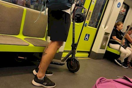 Atención si eres usuario de Metrovalencia o TRAM d'Alacant y usas patinete eléctrico o bicicleta: importantes cambios en diciembre