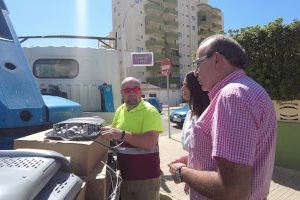 El pla respecte avança amb una intervenció en 170 punts de llum a la platja de Gandia