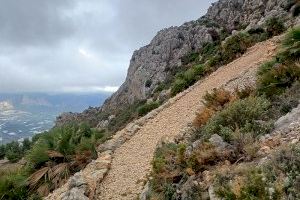 Altea ejecuta trabajos de conservación y mejora del sendero PR-CV7 de Bèrnia - (foto 2)