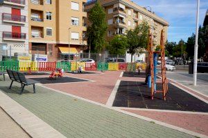 Xàtiva instalará sombras en el parque infantil de la Avenida Ribera para proteger de la radiación solar