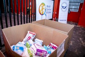 El Valencia CF convierte el Camp de Mestalla en punto de depósito de alimentos y enseres de primera necesidad