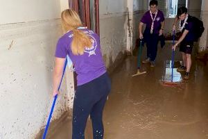 Scouts Valencians une esfuerzos para ayudar en las zonas afectadas por la DANA en València - (foto 8)