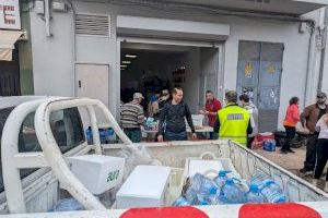 Xàtiva colabora activamente con los pueblos afectados por la DANA