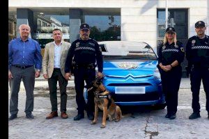 L’Ajuntament de Burriana assigna un nou vehicle al Grup Operatiu Caní de la Policia Local