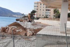 Altea comienza las obras que dan continuidad a la senda peatonal de la Playa de Cap Negret
