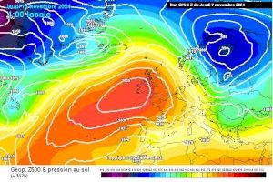 El model meteorològic GFS continua marcant una DANA que se situaria en el sud de la Península Ibèrica El model meteorològic GFS continua marcant una DANA que se situaria en el sud de la Península Ibèrica