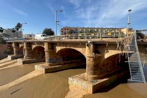 La Generalitat trabaja para la puesta en marcha de las obras de emergencia con el objetivo de reparar las vías locales dañadas por la riada