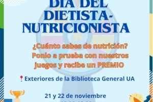 La UA celebra el Día del Dietista-Nutricionista con actividades organizadas por los estudiantes