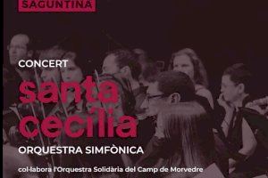 La Unión Musical Porteña y la Sociedad Musical Lira Saguntina ofrecen conciertos solidarios por Santa Cecilia