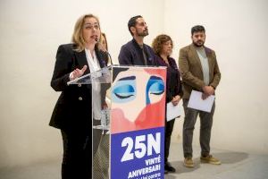 La Diputació commemora el 25N: “És hora que la vergonya recaiga en l'agressor i no en la víctima”