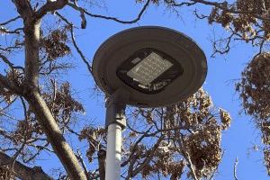 Puçol reduce 50 toneladas anuales de emisiones con el nuevo alumbrado público exterior