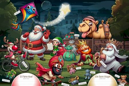 L’alumnat de Xàtiva enviarà cartes als Reis d’Orient i al Pare Noel en valencià