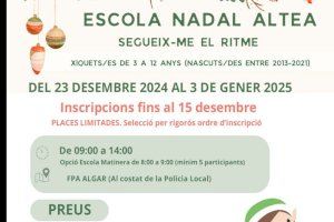 Educació posa en marxa l’Escola de Nadal