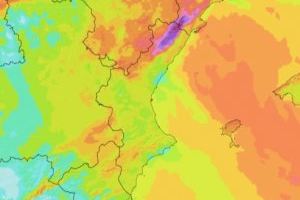 Mapa de ratxes de vent màximes