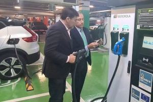Alicante última con la Mancomunidad la instalación de 20 puntos de recarga de vehículos eléctricos con 40 plazas