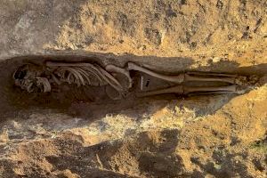 Aparece un desconocido cementerio musulmán en el interior de Castellón
