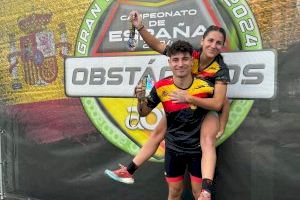 Joel y Noemí: Una pareja de hermanos de Burriana asalta el cielo de las carreras de obstáculos de España