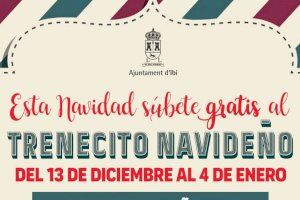 Un trenecito navideño recorrerá Ibi para llenar de magia sus calles