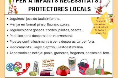 Compromís Vinaròs organitza una nova recollida solidària de Nadal