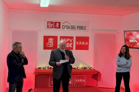 El PSOE de Xàbia hace balance del año político ante más de un centenar de simpatizantes en la Casa del Poble