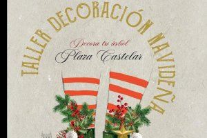 La Plaza Castelar acogerá los talleres 'Decora tu árbol' para promover entre niños y niñas la creatividad y el cuidado del medio ambiente La Plaza Castelar acogerá los talleres 'Decora tu árbol' para promover entre niños y niñas la creatividad y el cuidado del medio ambiente