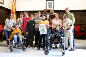 La Alcaldía del Ayuntamiento de Sagunto felicitará este año la Navidad con una postal diseñada por alumnado del CEE Albanta