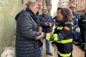 La ministra de Defensa vuelve a las zonas afectadas por la DANA