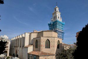 Gandia reclama en la Generalitat Valenciana el pago pendiente para la restauración del campanario de la Colegiata