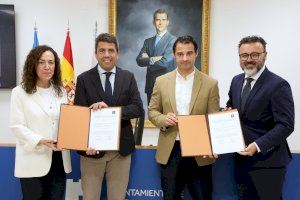 Mazón anuncia una inversió de cinc milions per a rehabilitar la Fàbrica de Gel i avançar en el projecte de les Eras de la Sal de Torrevella