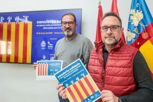 El concierto solidario en apoyo a las sociedades musicales afectadas por la DANA tendrá una 'fila cero'
