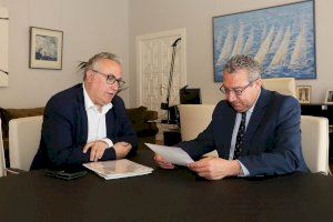 El alcalde de Ibi se reúne con el presidente de Diputación para trasladar las necesidades más urgentes del municipio
