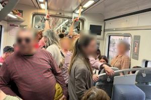 Una avería en la estación de València Nord revienta la operación salida de Semana Santa