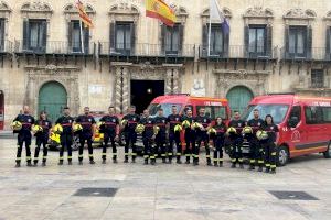 Alicante refuerza la plantilla del Speis con la incorporación de 15 bomberos para cubrir vacantes