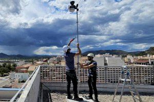 L'Ajuntament d'Almenara instal.la una estació meteorológica