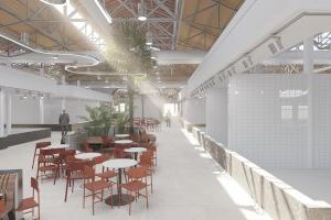 GALERÍA | Castellón desvela cómo será el nuevo Mercado Central con 'rooftop' y un segundo mercado provisional