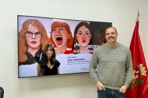 Ana Requena Aguilar protagoniza en Elda un encuentro literario con una charla sobre el lenguaje usado para deslegitimar a las mujeres