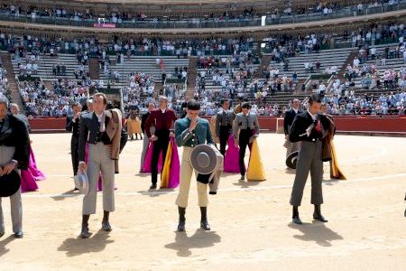 Las figuras del toreo valencianas, unidas por la DANA