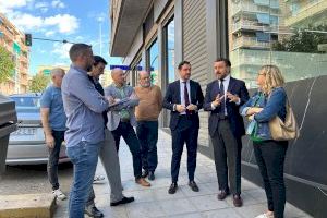 Ayuntamiento y Aigües d’Elx intervendrán en Clara Campoamor para dar una solución urgente