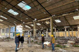 L’Alcora explora vies de finançament per a retirar el fibrociment de la Sanchis i avançar en la futura residència