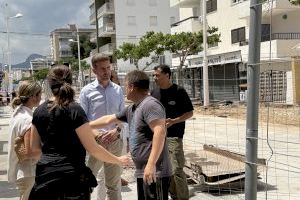 El PP de Gandia denuncia les greus pèrdues dels comerciants per la mala gestió de les obres a l'avinguda de la Pau